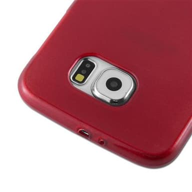 Samsung Galaxy S6 Skal Fodral Case (Röd)