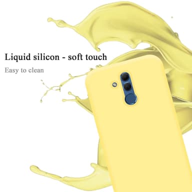 Huawei MATE 20 LITE Skal Fodral Case (Gul)