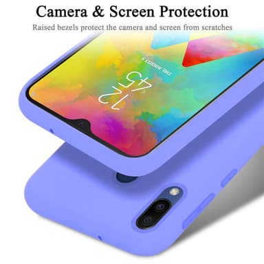 Samsung Galaxy M20 Skal Fodral Case (Lila)