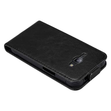 Samsung Galaxy J1 2015 Flipfodral Skal (Svart)