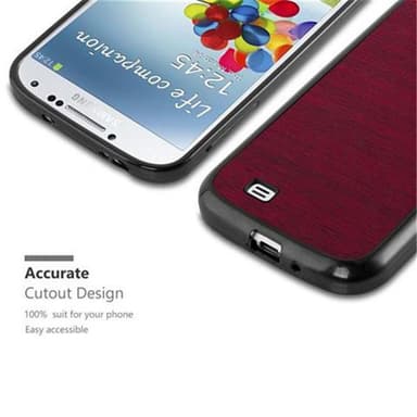 Samsung Galaxy S4 Skal Fodral Case (Röd)