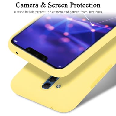 Huawei MATE 20 LITE Skal Fodral Case (Gul)