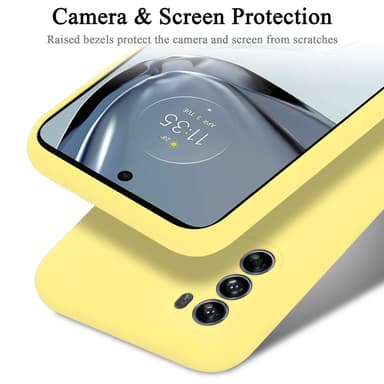 Motorola MOTO G62 5G Skal Fodral Case (Gul)