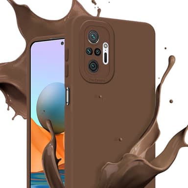 Xiaomi RedMi NOTE 10 PRO Skal Fodral Case (Brun)