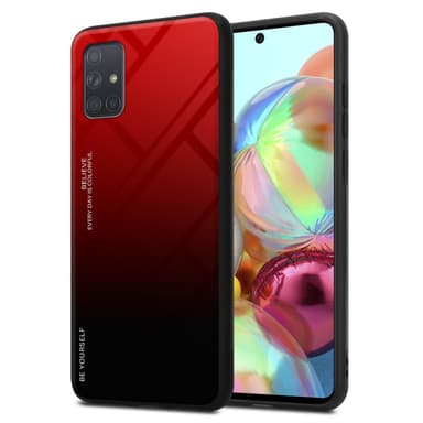 Samsung Galaxy A71 4G Skal Fodral Case (Svart)