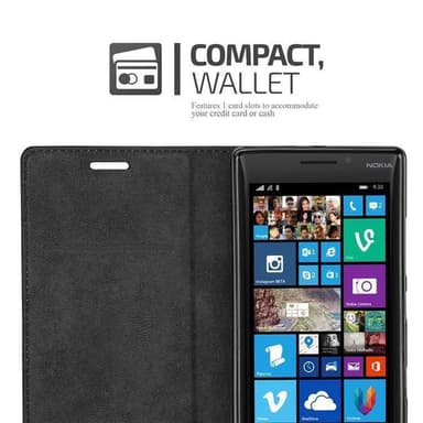 Nokia Lumia 929 / 930 Skal Fodral Case (Brun)