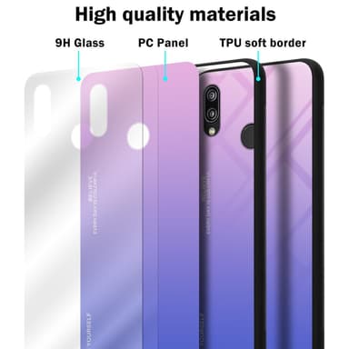 Huawei P20 LITE 2018 / NOVA 3E Skal Fodral Case (Svart)
