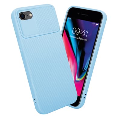 Skal iPhone 7 / 7S / 8 / SE 2020 Fodral Case (Blå)