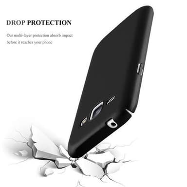 Samsung Galaxy J1 2015 Skal Fodral Case (Svart)