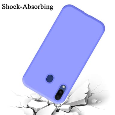 Samsung Galaxy M20 Skal Fodral Case (Lila)