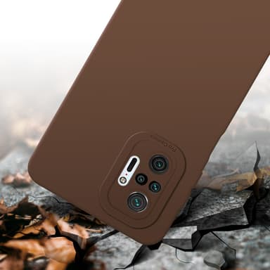 Xiaomi RedMi NOTE 10 PRO Skal Fodral Case (Brun)
