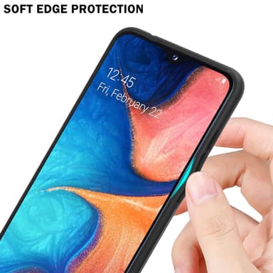 Samsung Galaxy A10e / A20e Skal Fodral Case (Svart)