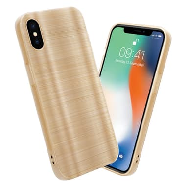 iPhone X / XS Skal Fodral Case (Guld)