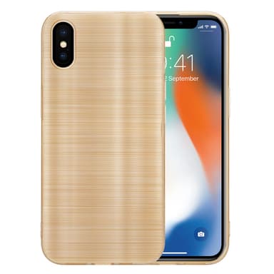 iPhone X / XS Skal Fodral Case (Guld)