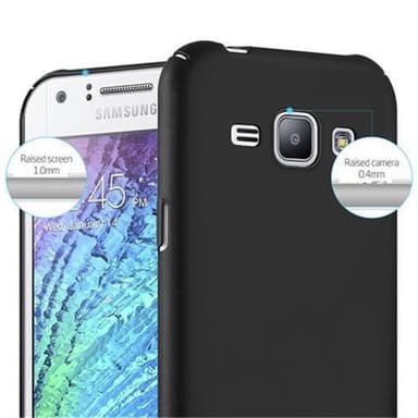 Samsung Galaxy J1 2015 Skal Fodral Case (Svart)