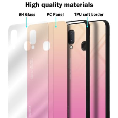 Samsung Galaxy A10e / A20e Skal Fodral Case (Svart)