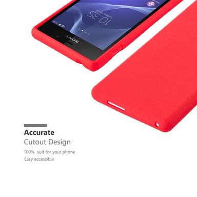 Skal Sony Xperia M2 / M2 AQUA Fodral Case (Röd)