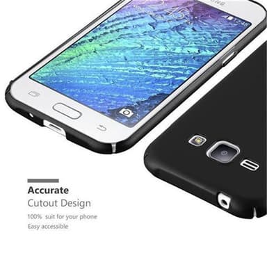 Samsung Galaxy J1 2015 Skal Fodral Case (Svart)