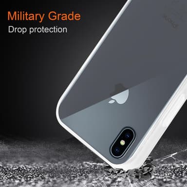 iPhone XS MAX Skal Fodral Case (Transparent)