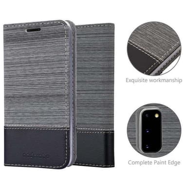 Samsung Galaxy S20 PLUS Plånboksfodral Skal (Grå)