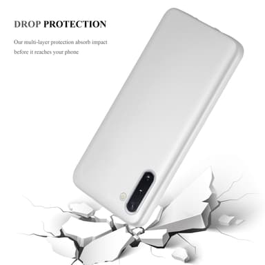 Skal Samsung Galaxy NOTE 10 Fodral Case (Silver)