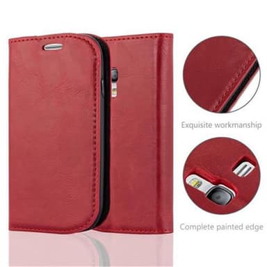 Samsung Galaxy S3 MINI Skal Fodral Case (Röd)