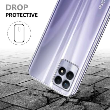 Skal Realme 8i / Narzo 50 4G Fodral Case (Transparent)