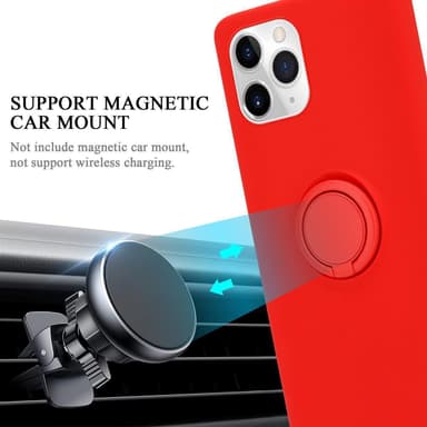 Skal iPhone 11 PRO Fodral Case (Röd)