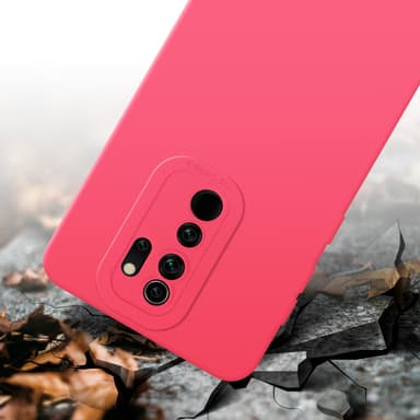 Xiaomi RedMi NOTE 8 PRO Skal Fodral Case (Röd)