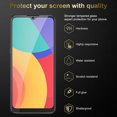 Alcatel 1S 2021 / 3L 2021 3x Skyddsglas Skyddsfilm