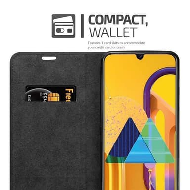 Samsung Galaxy M21 / M30s Skal Fodral Case (Svart)