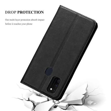 Samsung Galaxy M21 / M30s Skal Fodral Case (Svart)