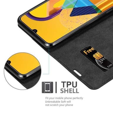 Samsung Galaxy M21 / M30s Skal Fodral Case (Svart)