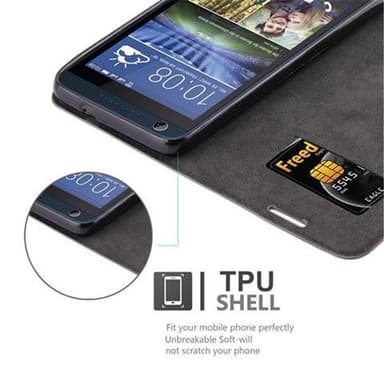 HTC Desire 626G Skal Fodral Case (Brun)