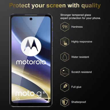 Motorola MOTO G51 5G Skyddsglas Skyddsfilm Skärmskydd