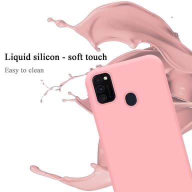 Samsung Galaxy M21 / M30s Skal Fodral Case (Rosa)