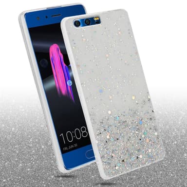 Honor 9 Skal Fodral Case (Transparent)