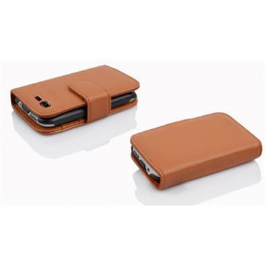 Skal Samsung Galaxy POCKET NEO Plånboksfodral (Brun)