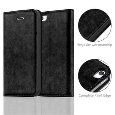 iPhone 5 / 5S / SE 2016 Skal Fodral Case (Svart)