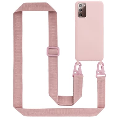 Samsung Galaxy NOTE 20 Skal Fodral Kedja (Rosa)