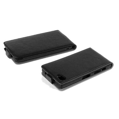 Sony Xperia Z5 COMPACT Flipfodral Skal (Svart)