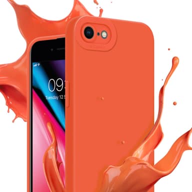 iPhone 7 / 7S / 8 / SE 2020 Skal Fodral Case (Orange)