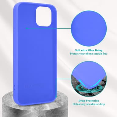 iPhone 14 Skal Fodral Case (Lila)