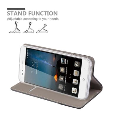 ZTE Blade A612 Plånboksfodral Skal (Grå)
