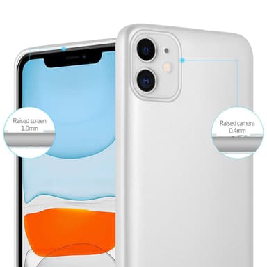 Skal iPhone 11 Fodral Case (Silver)