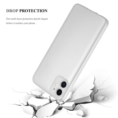 Skal iPhone 11 Fodral Case (Silver)