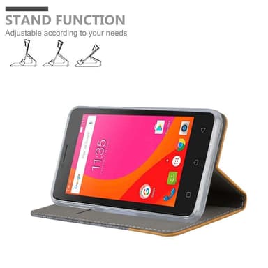 Lenovo B Plånboksfodral Skal (Grå)
