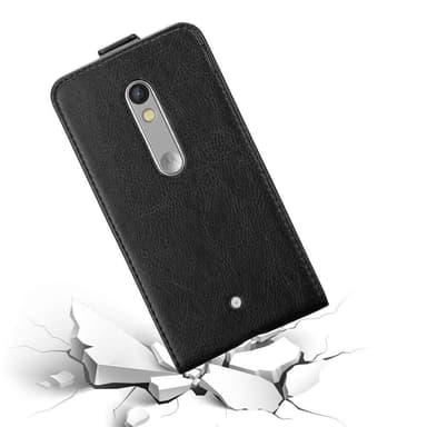 Motorola MOTO X PLAY Flipfodral Skal (Svart)