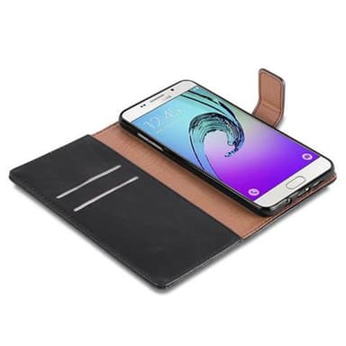 Samsung Galaxy A5 2016 Plånboksfodral Skal (Svart)