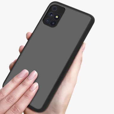 Samsung Galaxy M31s Skal Fodral Case (Svart)